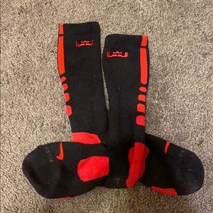 Nike LeBron James elite basketball socks